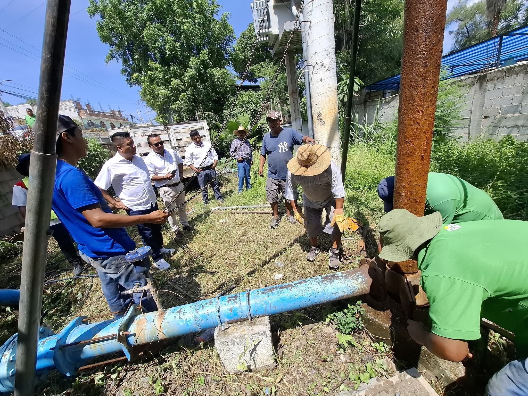 retiro de bomba de agua