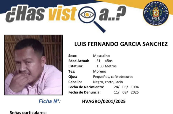 desaparece funcionario